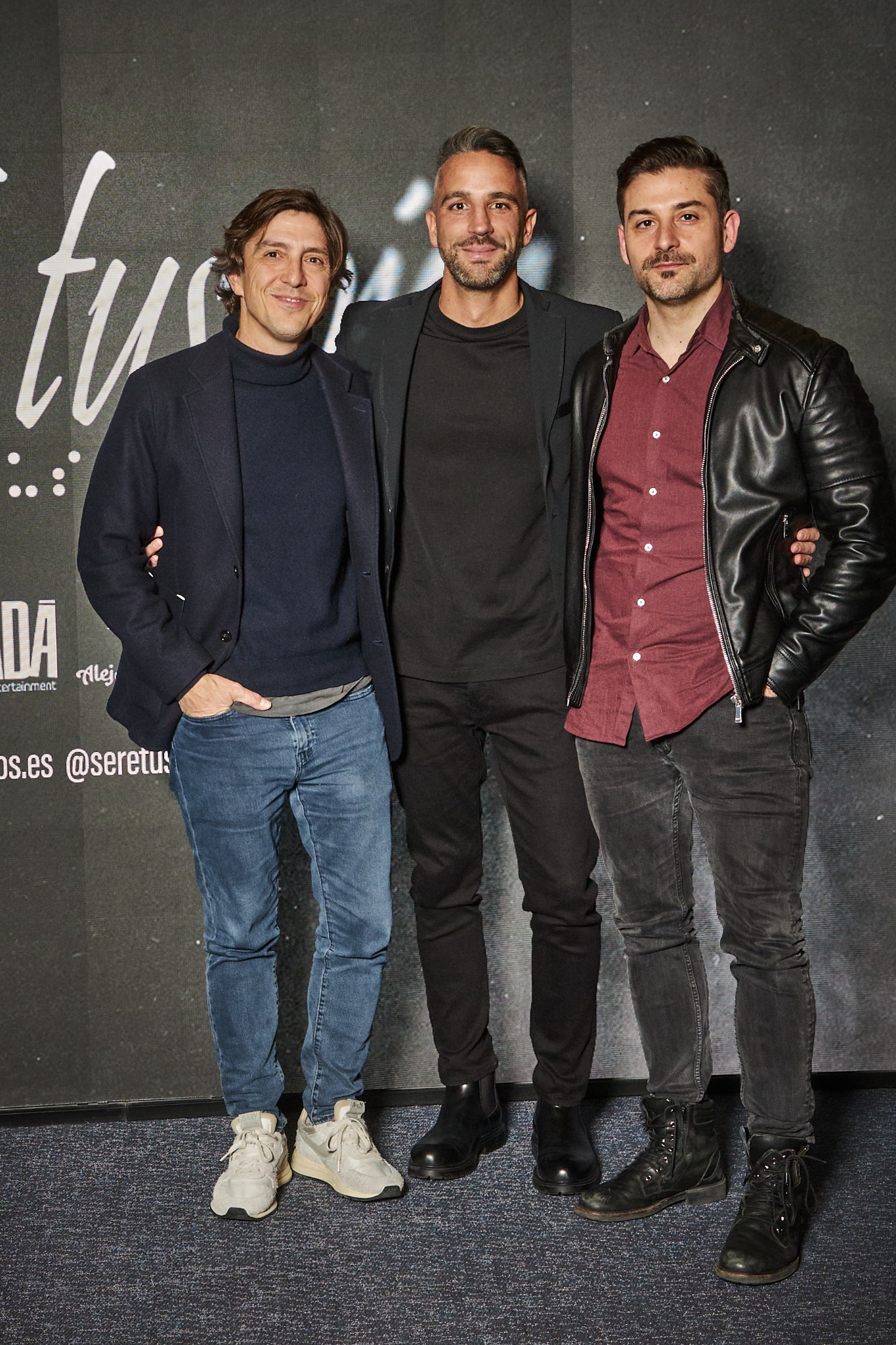 Charlie Arnaiz, Alejandro Paniagua y Alberto Ortega