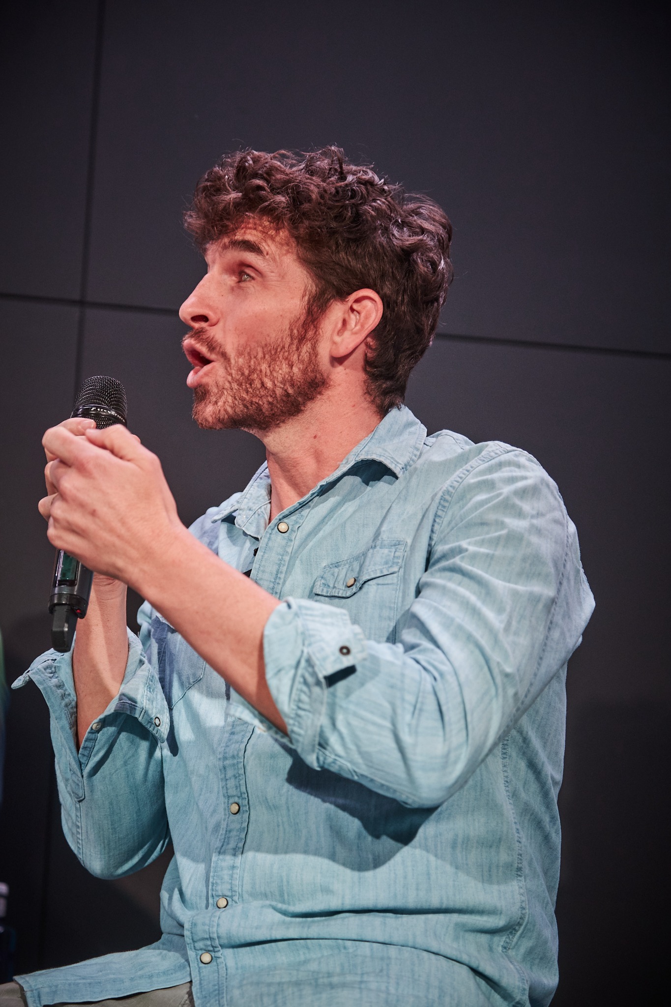 José Luis García ‘Jota’ durante la presentación