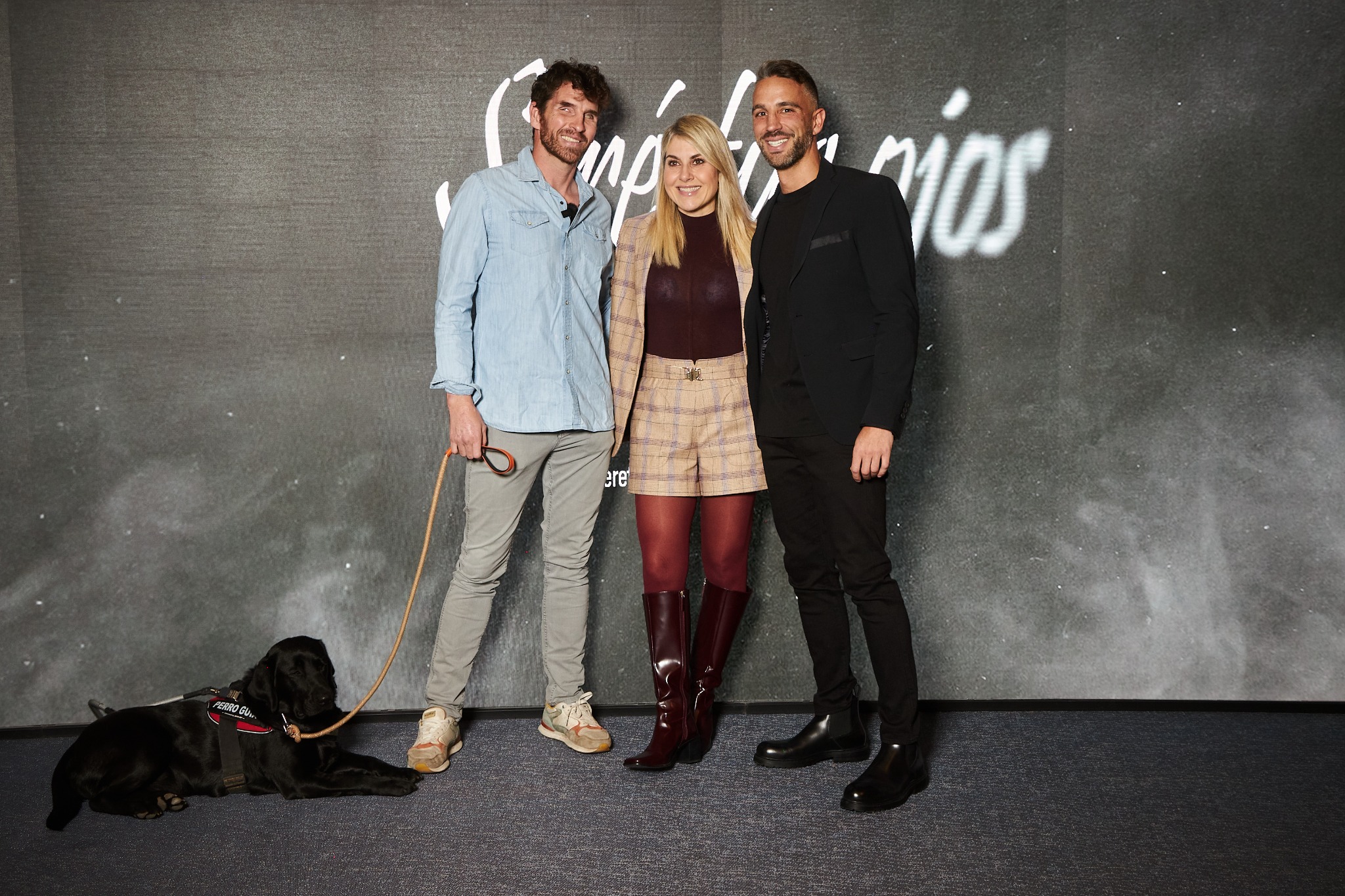 José Luis García ‘Jota’, Susana Guasch y Alejandro Paniagua